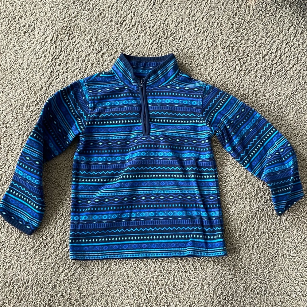 Oshkosh b’gosh toddler 1/2 zip fleece top 6T